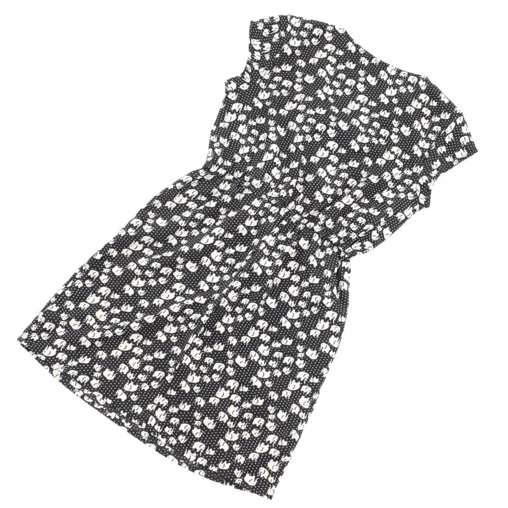 BeBop Elephant Print Drawstring Dress w/ Pockets S - Picture 2 of 5